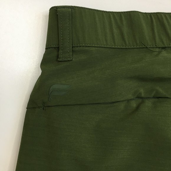 FABLETICS Green Zip Pockets Drawstring Waistband Tapered Leg Pant - Picture 14 of 15